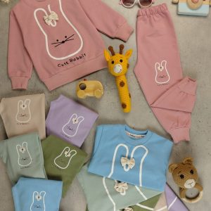 بلوز شلوار خرگوش(۱ تا ۳ سال)