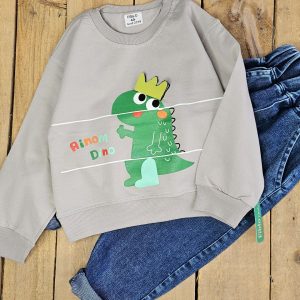 بلوز شلوار دایناسور لی (۱ تا۳ سال)