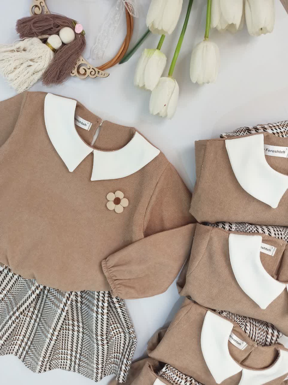 شومیز دامن هانا (۲ تا۹ سال) - Image 2