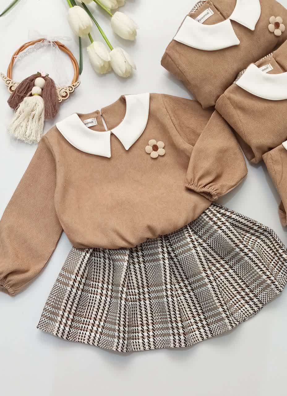 شومیز دامن هانا (۲ تا۹ سال) - Image 3