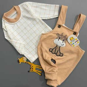 سرهمی دو تیکه زرافه ( نوزادی تا ۳ ماه)