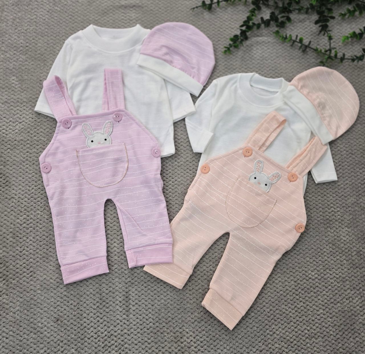 سرهمی خرگوش ۳ تیکه (نوزادی تا ۶ ماه)