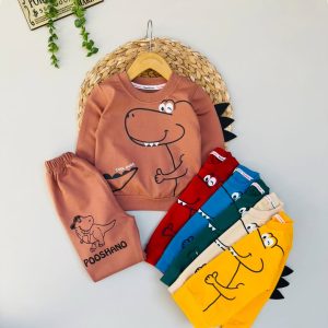 بلوز شلوار دایناسور (۱ تا ۷ سال)