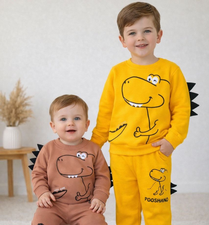 بلوز شلوار دایناسور (۱ تا ۷ سال) - Image 4