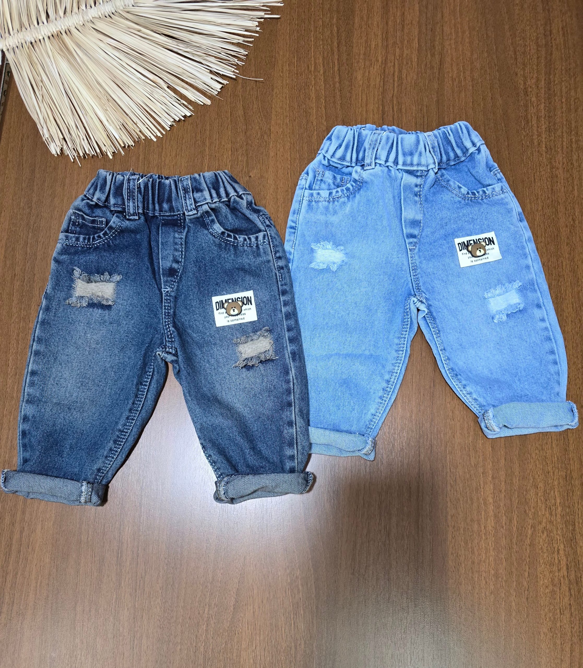 شلوار جین مام استایل (۶ ماه تا ۵ سال) - Image 2