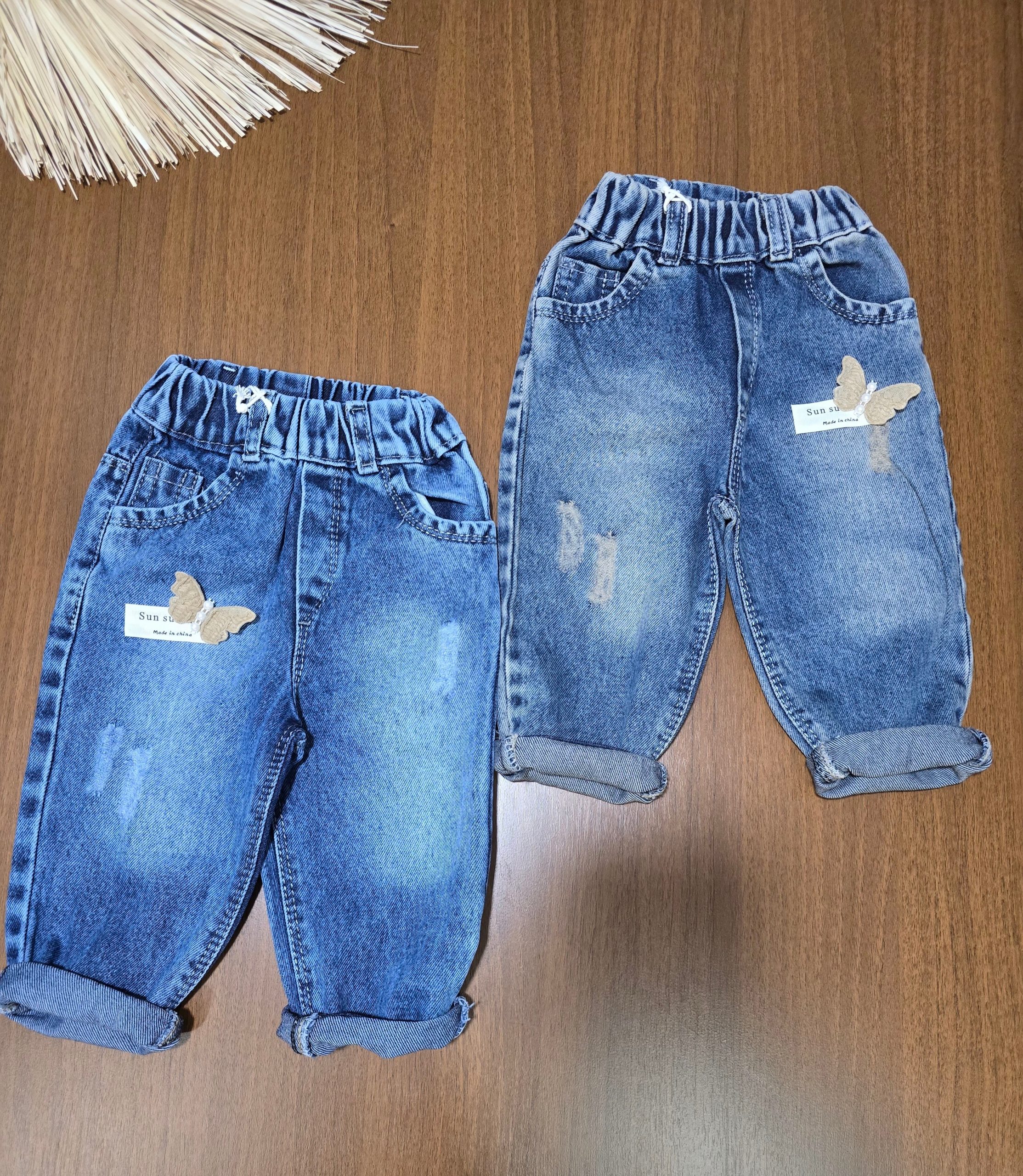 شلوار جین مام استایل (۶ ماه تا ۵ سال) - Image 3