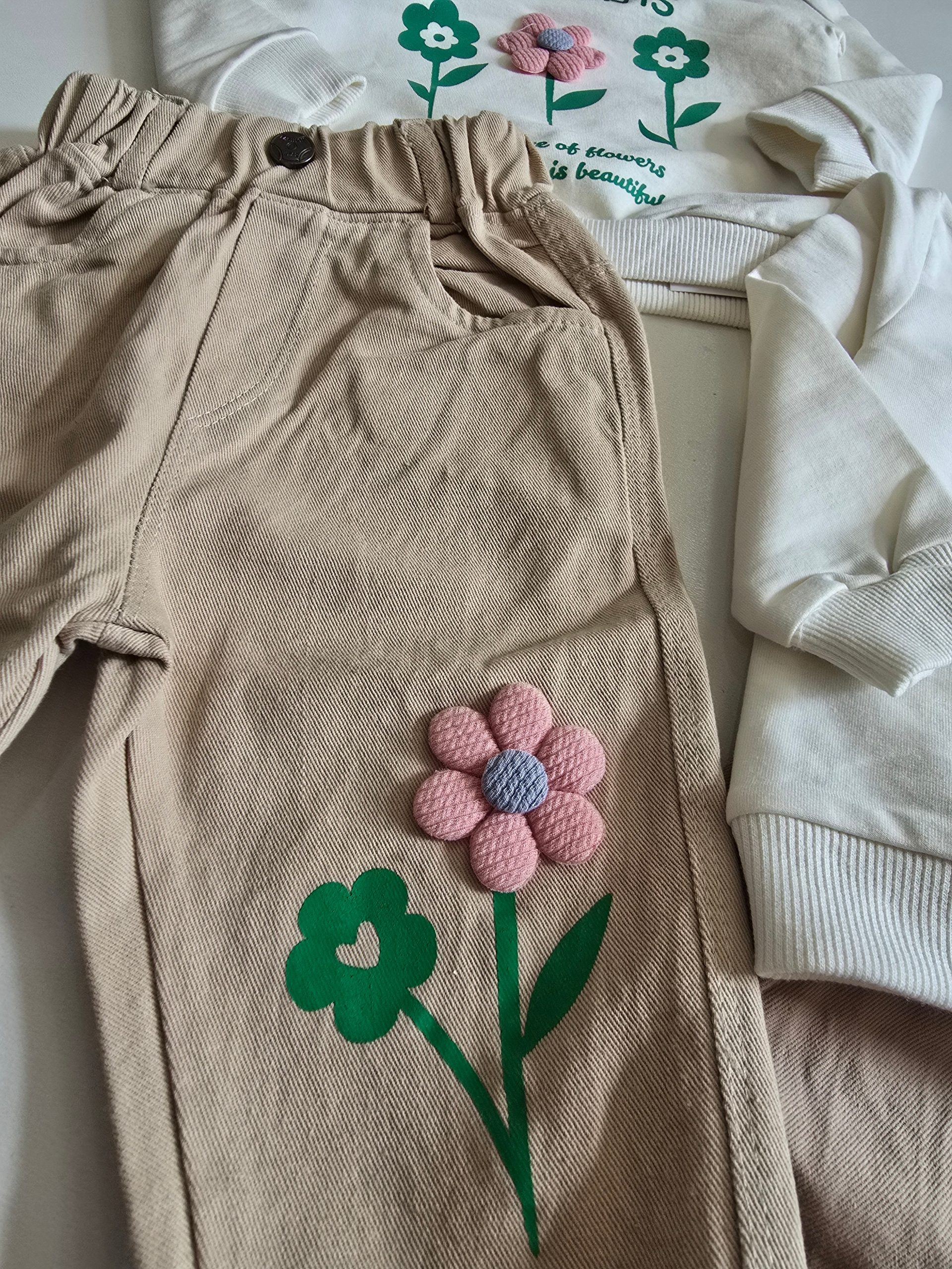 بلوز شلوار کتان (۱ تا۴ سال) - Image 2