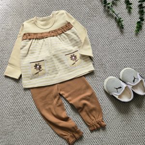 بلوز شلوار گلدوزی (۳ تا ۲۴ ماه)