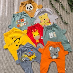 شلوار عروسکی نوزادی تا ۲ سال