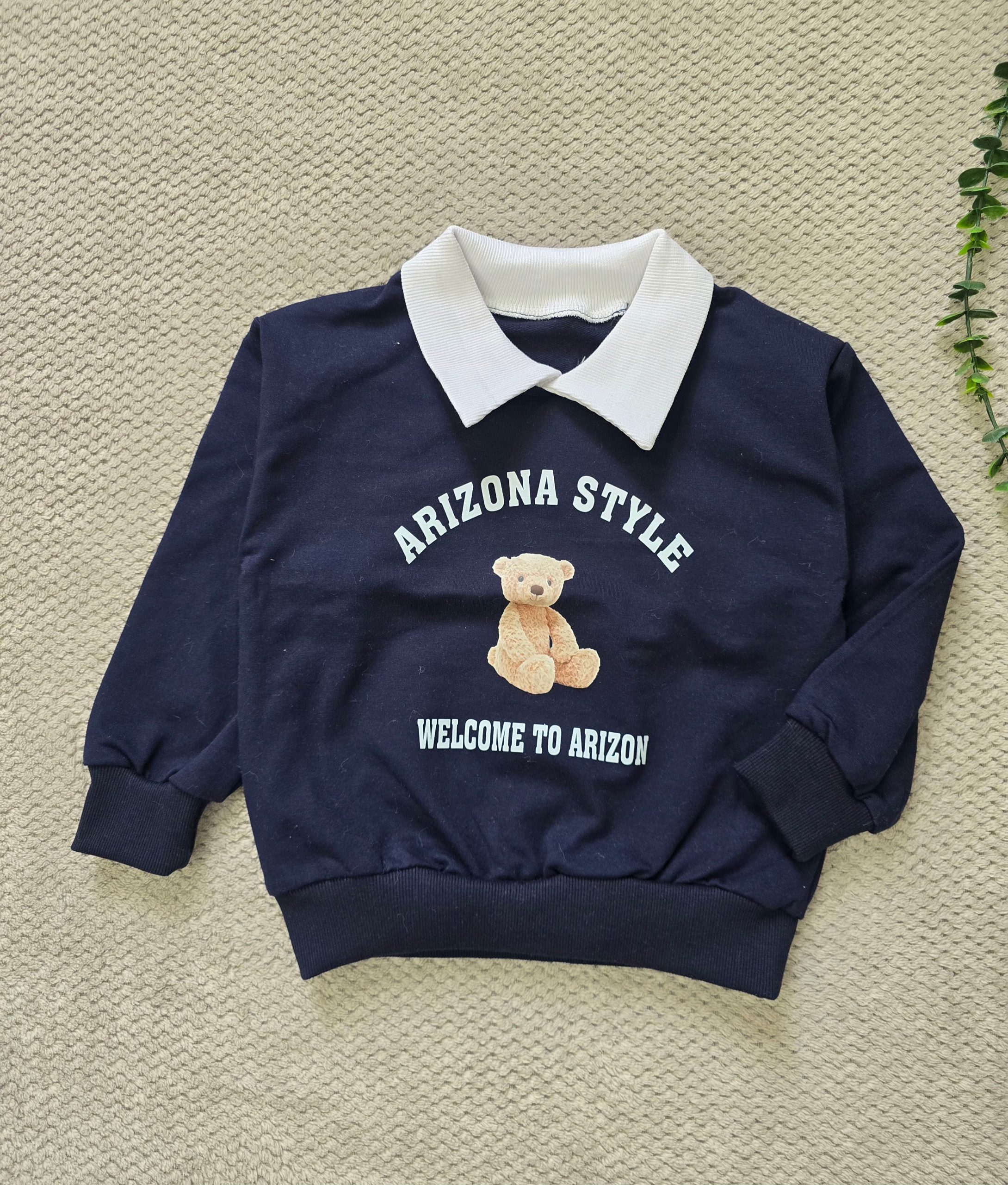 بلوز یقه دار تدی ۲ تا۹ سال - Image 6