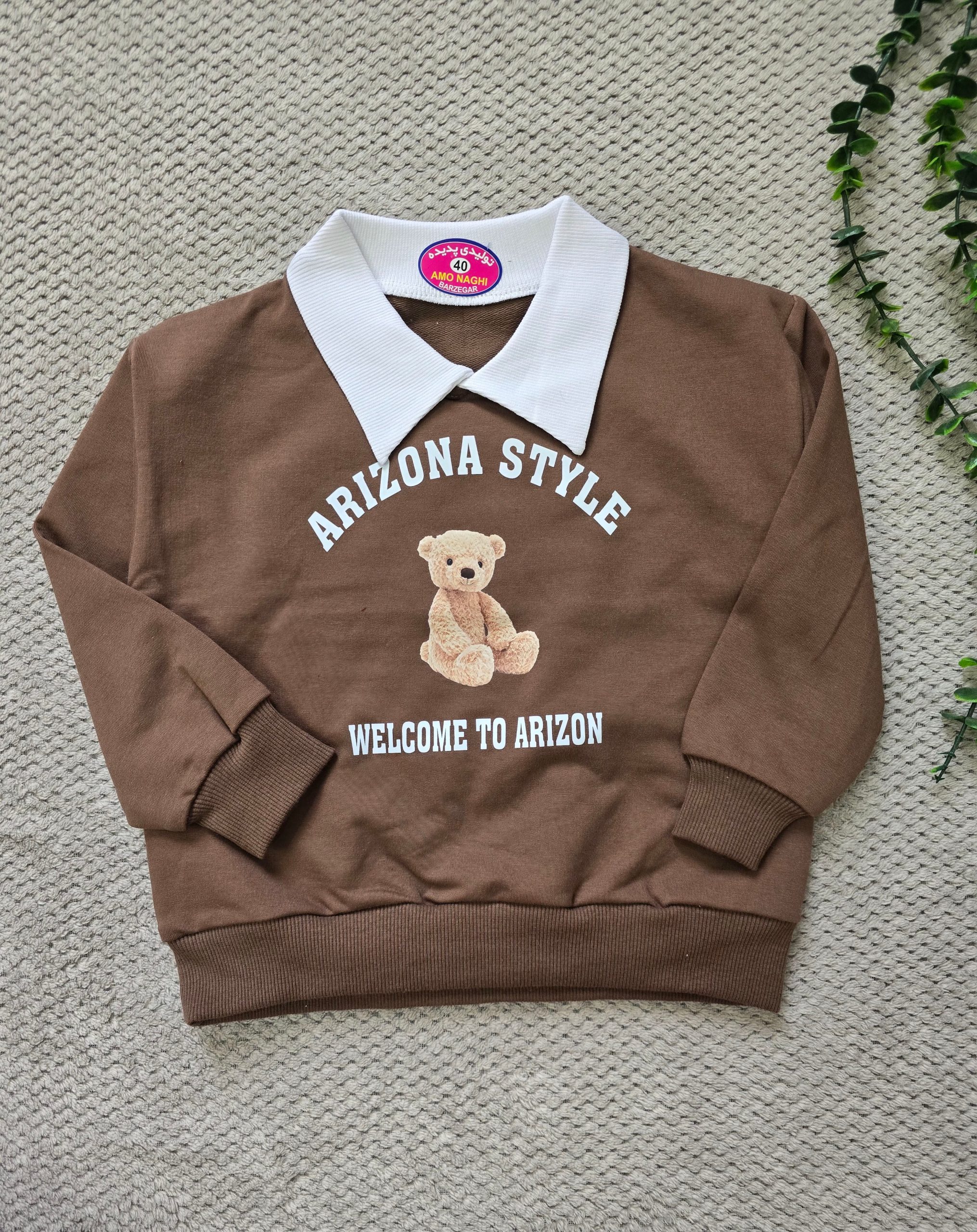 بلوز یقه دار تدی ۲ تا۹ سال - Image 7