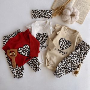 بادی و شلوار و هد پلنگی (۳ماه تا ۲ سال)