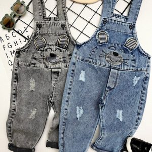 بیلر سرهمی خرگوش گلدوزی (۱تا۲سال)