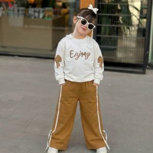 بلوز شلوار بگ کتان(۲تا۱۱سال)