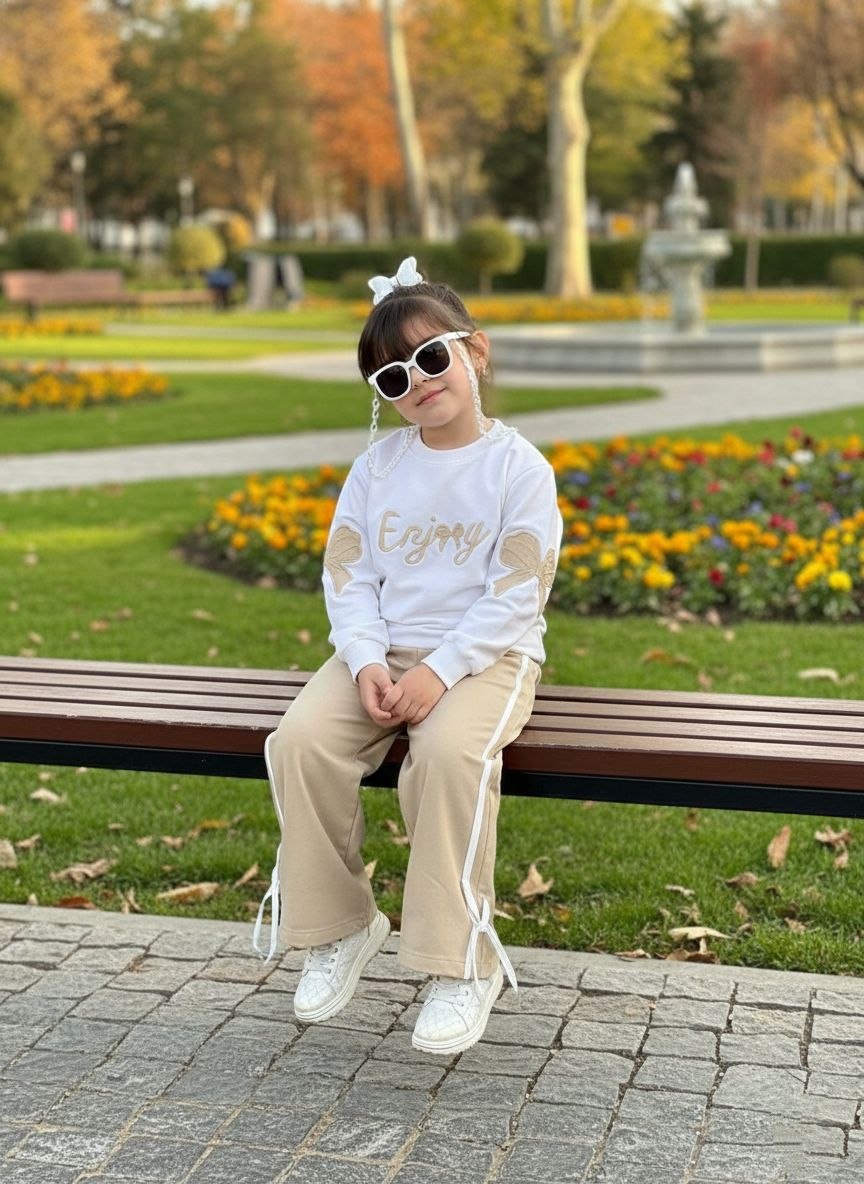 بلوز شلوار بگ کتان(۲تا۱۱سال) - Image 3