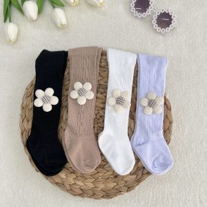 جوراب شلواری بابونه(۰ تا ۶ سال)