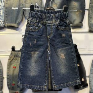 شلوار بگ جین نقلی(۱۸ ماه تا ۷ سال)