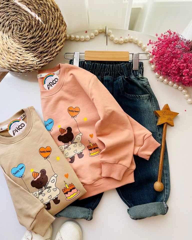 بلوز شلوار جین (۱.۵تا ۸ سال)