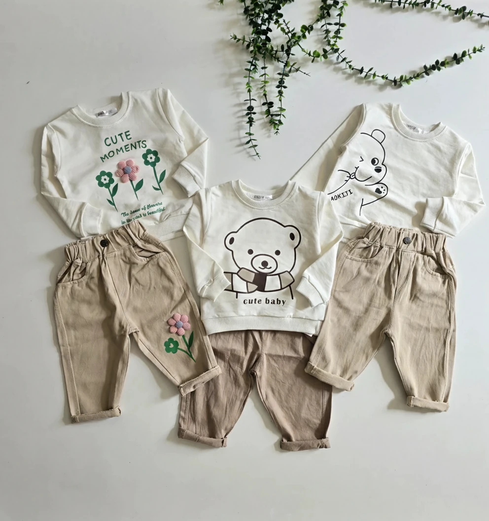 بلوز شلوار کتان (۱ تا۴ سال)