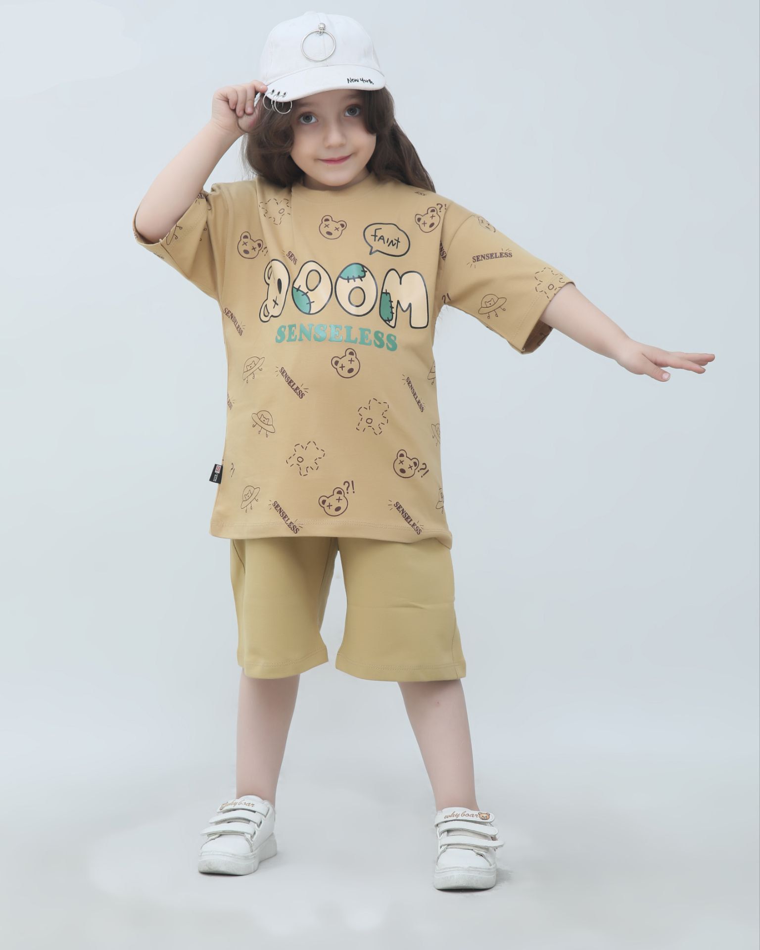 تیشرت شلوارک پنبه بووم(۱ تا۸ سال) - Image 3