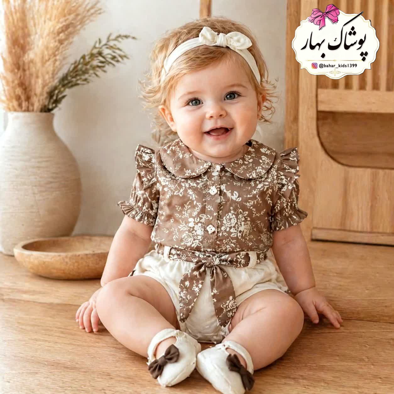شومیز شلوارک دخترانه(۶تا۳۶ماه) - Image 2