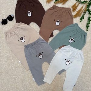 شلوار تدی  گوشدار(نوزادی تا ۲ سال)